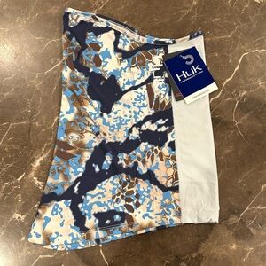 Huk Kryptek Gaiter Blue, Brown & White Camo Performance Fishing